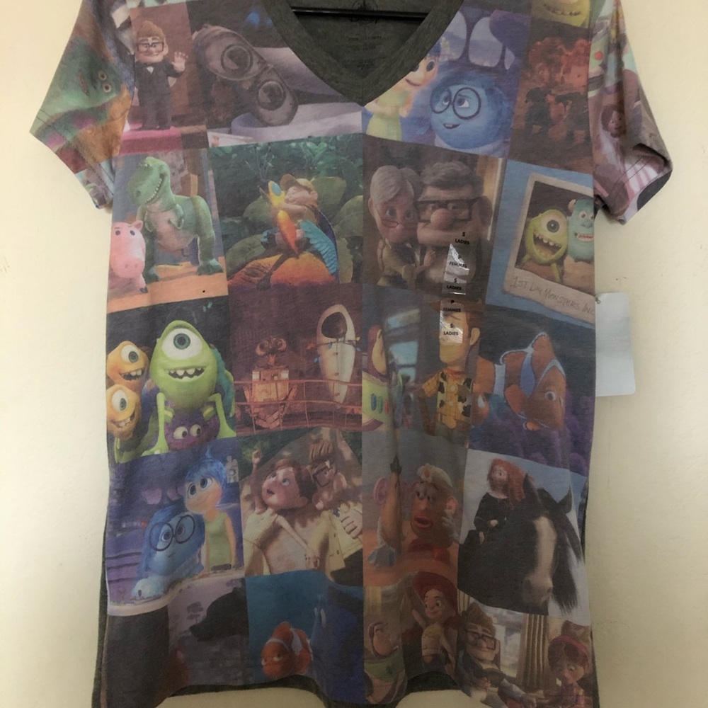 Disney Pixar V-neck Top